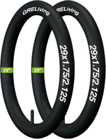 2Er-Pack 12/16/20/24/26/27.5/29X1.75/2.125 Zoll Schlauch Av35/48Mm Ventil Kompat
