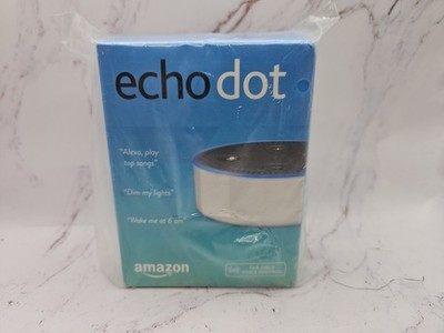 Echo Dot 2nd Generation Smart Speaker w/Alexa White Color *BRAND NEW SEALED*