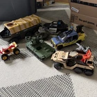 Vintage & Modern Military Toy Vehicle Lot - G.I. Joe & More