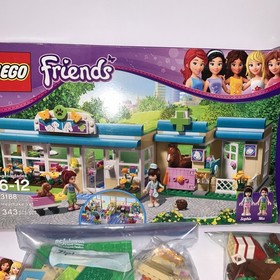 LEGO FRIENDS: Heartlake Vet (3188) extra PETS,PERSON-Used-As Is Not Complete LOT
