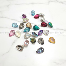 Swarovski 4320 Pear Fancy Stone 14 10mm 2pcs