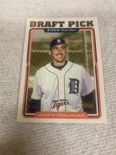 2005 Topps #677 Justin Verlander RC Rookie Tigers
