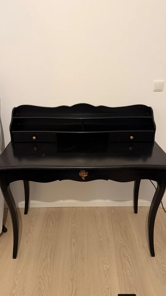 Schreibtisch Sekteriat schwarz