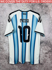 ARGENTINA TEAM JERSEY 2026 HOME WORLD CUP ADIDAS SOCCER MESSI #10 MEN SIZE XL