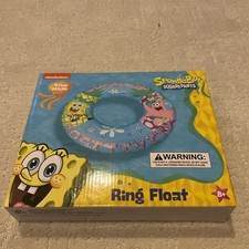 SpongeBob SquarePants Ring Float Soak Up Positivity 40inch NIB