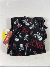 NWT Arizona Jean Co Flame Resist Sleep Pants Guitars Rock  Roll Boys Sz L14/16