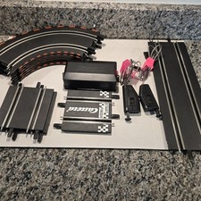 Carrera GO  1:43 Slot Car Track Set - Power Base  2 Controllers - TESTED WORK