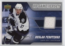 2006-07 Upper Deck UD Game Jersey Ruslan Fedotenko #J-RF s6r