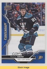 2018-19 Upper Deck Compendium Blue Pontus Aberg #451 READ 1u6