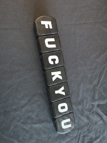 FTP Black Plastic Pill Holder