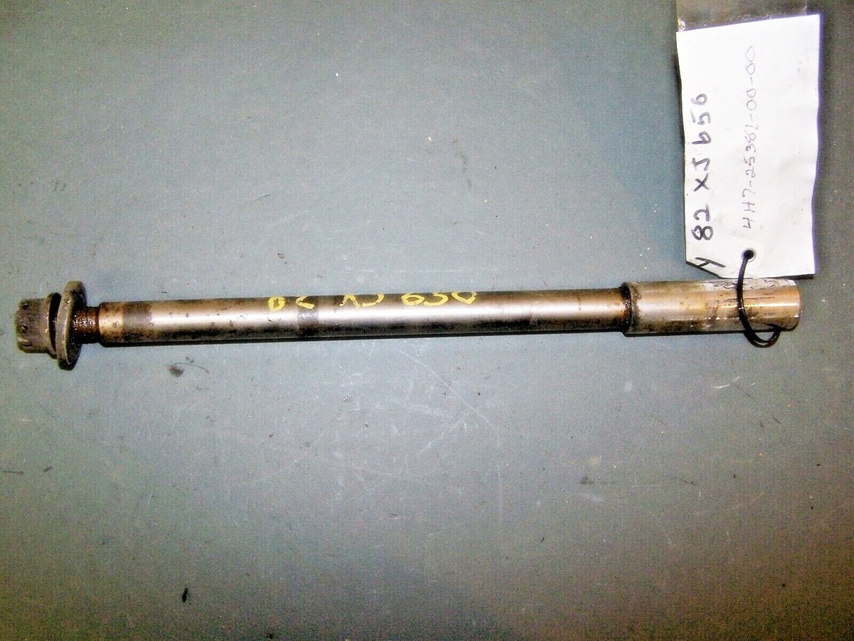 YAMAHA XJ650 REAR WHEEL AXLE 4H7-25381-00-00 WHEEL AXLE WITH NUT