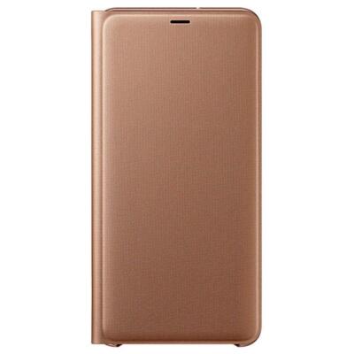 Samsung Galaxy A7 Wallet Inside Pocket Gold
