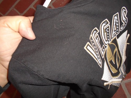 LAS VEGAS KNIGHTS 2018 STANLEY CUP PLAYOFFS TSHIRT YOUTH MEDIUM 10/12 - Picture 2 of 3
