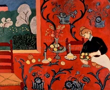 HENRI MATISSE Art Poster or Rolled Canvas Print "The Red Room Harmony in Red"