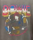 David Bowie Ziggy Stardust 1972 Concert T Shirt Licensed Retro Tour Adult S