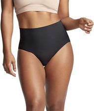 Yummie 261399 Women's Nala Mid Waist Shaping Brief Black Underwear Size L