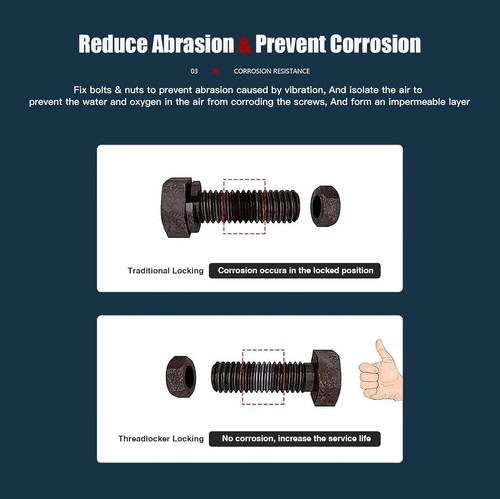 Durable Removable Thread Locker Glue - Perfect for Automotive & Industrial Use - Picture 8 of 9