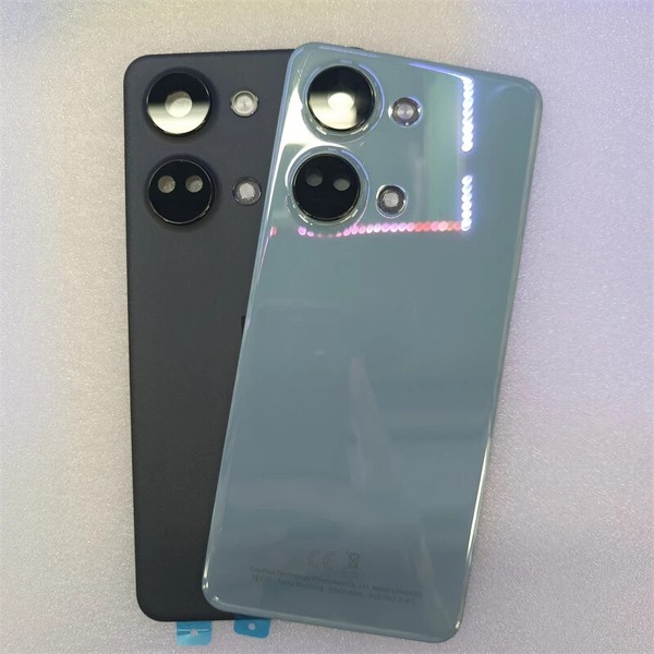 Cubierta de batería trasera de 6,74" para OnePlus Ace 2V PHP110 para puerta lente de cámara