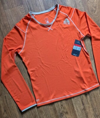 Nike ACG Womens Base Layer Shirt Orange Size Large UK
