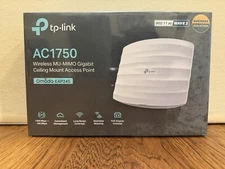 TP-Link AC1750 Omada EAP245 Wireless Ceiling Mounted Access Point - Brand New
