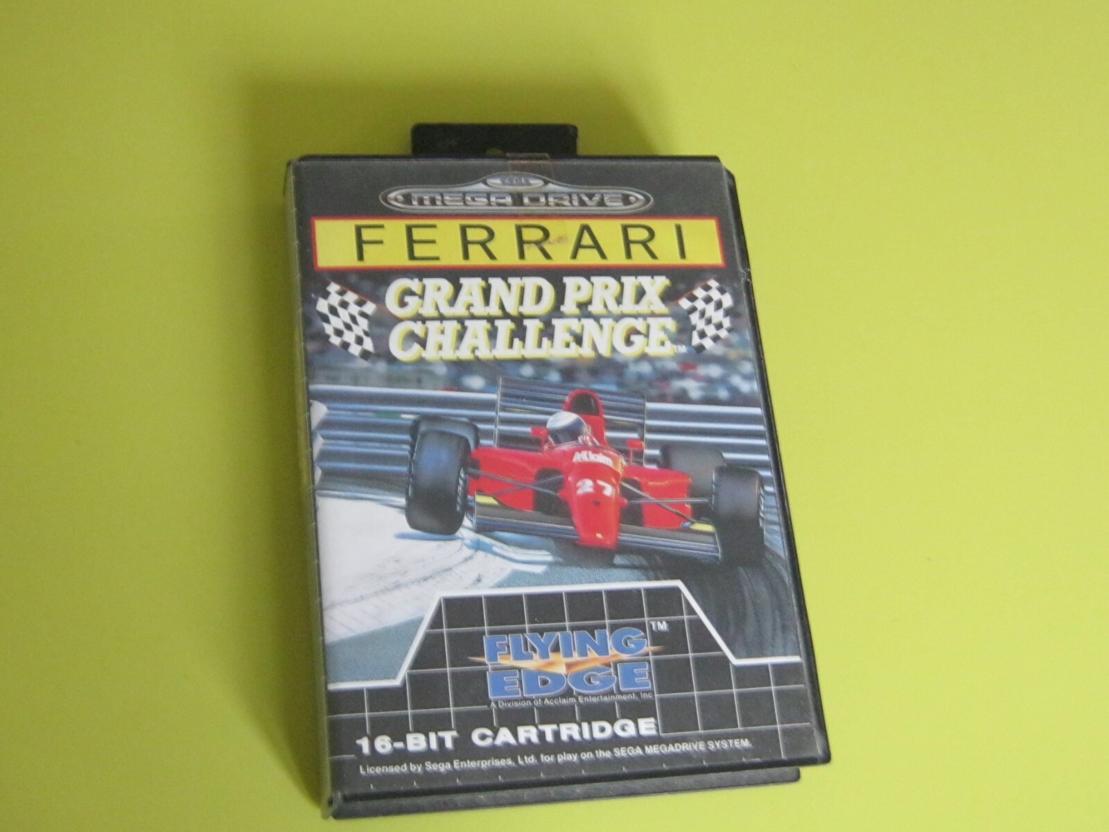 Jeu Sega Megadrive Mega Drive Ferrari Grand Prix Challenge AVEC LIVRET TBE