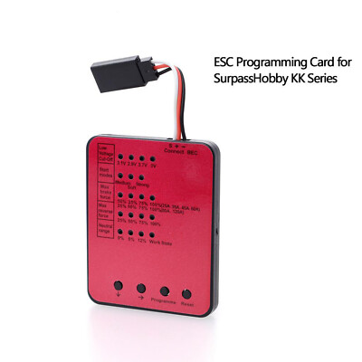 ESC Brushless Für GoolRC Programmierkarte für RC Car Electronic Speed Controller