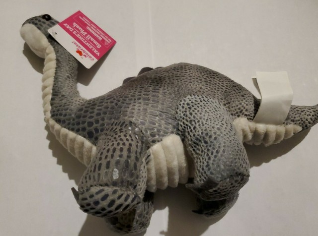 Hugfun Dinosaur Plush Gray Brontosaurus 12