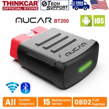 Automotive OBD2 Scanner All System Code Reader Bluetooth Diagnostic Scan Tool 