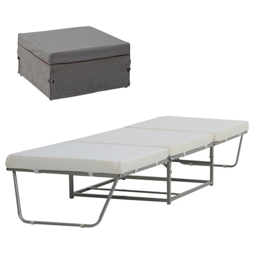2 In 1 Sofa Bed Convertible Guest Sleeper Storage Box for Living Room Bedroom