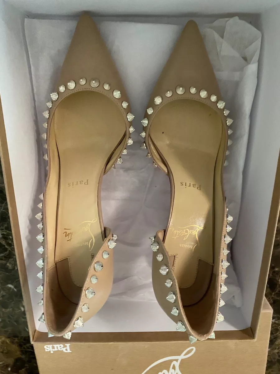 Christian louboutin white gold cheap