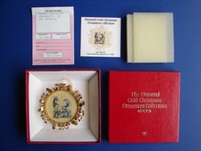 Hummel Gold Christmas Ornament Collection 11 "THE OPINION" 24k Papers 1988