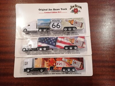 Jim Beam Sammlertruck 3 Stück OVP