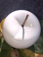 Deko-Apfel,🍂 Herbst, Weihnachten,Weiß,BIG,13cm,neu, Portoersparnis