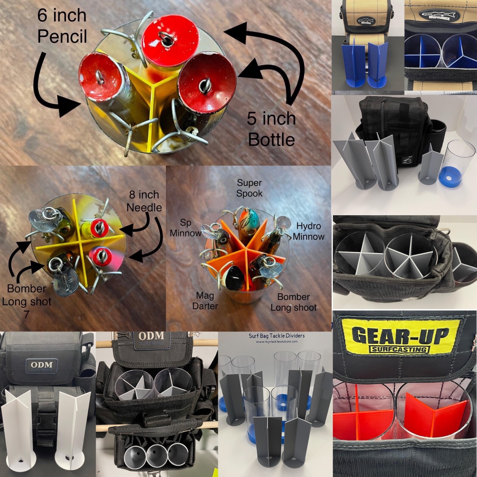 Surf Bag Dividers 3 Way, 4 Way, 5 Way Plug Dividers for All Bags eBay