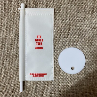 BTS JUNGKOOK [ Love Yourself World Tour ] Official Mini Flag / New