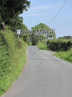 PHOTO  MERE BROW MOSS SIDE LANE A NARROW COUNTRY LANE WITH PASSING PLACES IT END