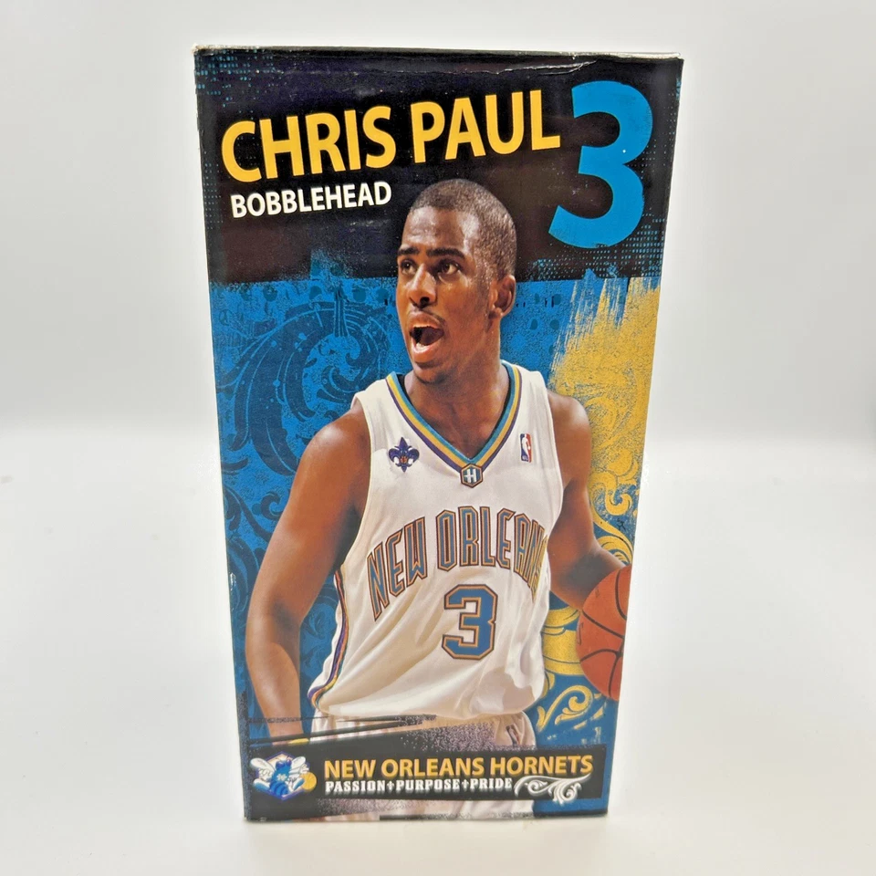 VINTAGE & GORGEOUS CHRIS PAUL BOBBLEHEAD NIB NEW ORLEANS HORNETS PELICANS - Image 2 of 4