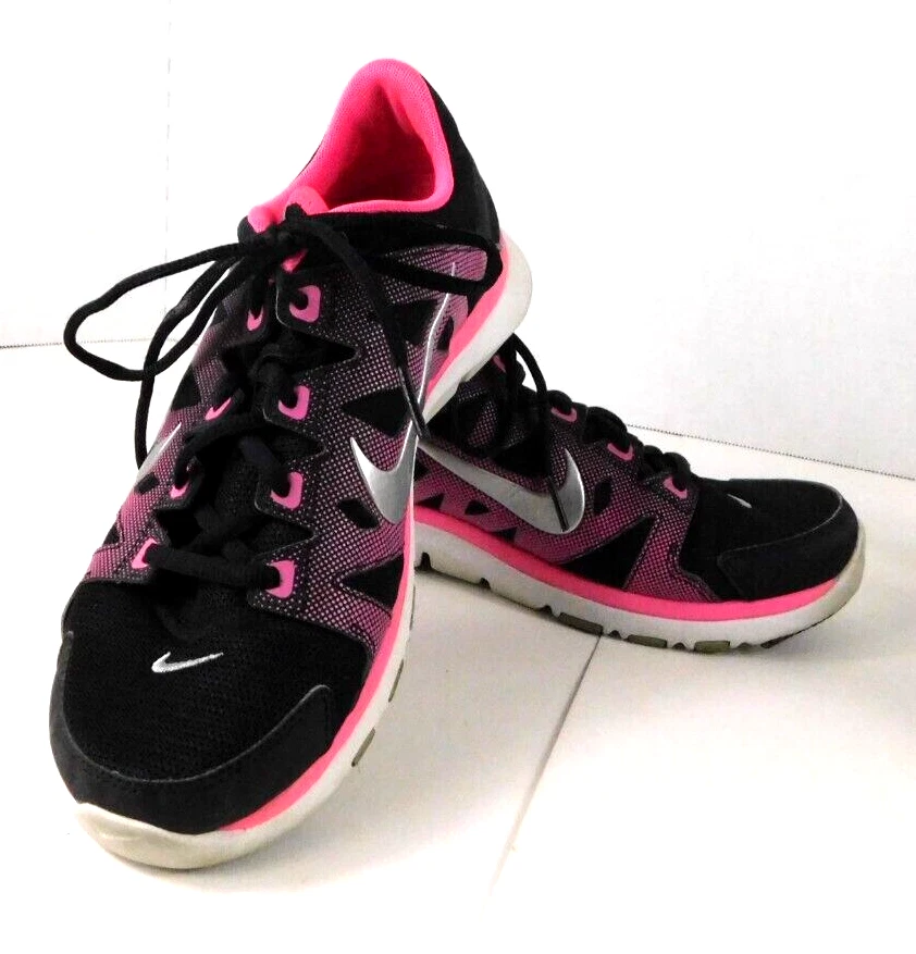 Chaussures de course baskets noires EC Nike Flex Supreme TR 2 616694 013 pour femme pointure 8