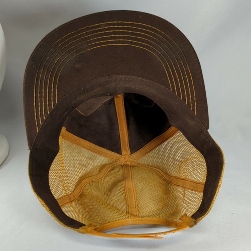 Vintage 80's K-Products Snapback Hat Trucker Patch Cap Middlebury Co-Op Farmer - Picture 6 of 7