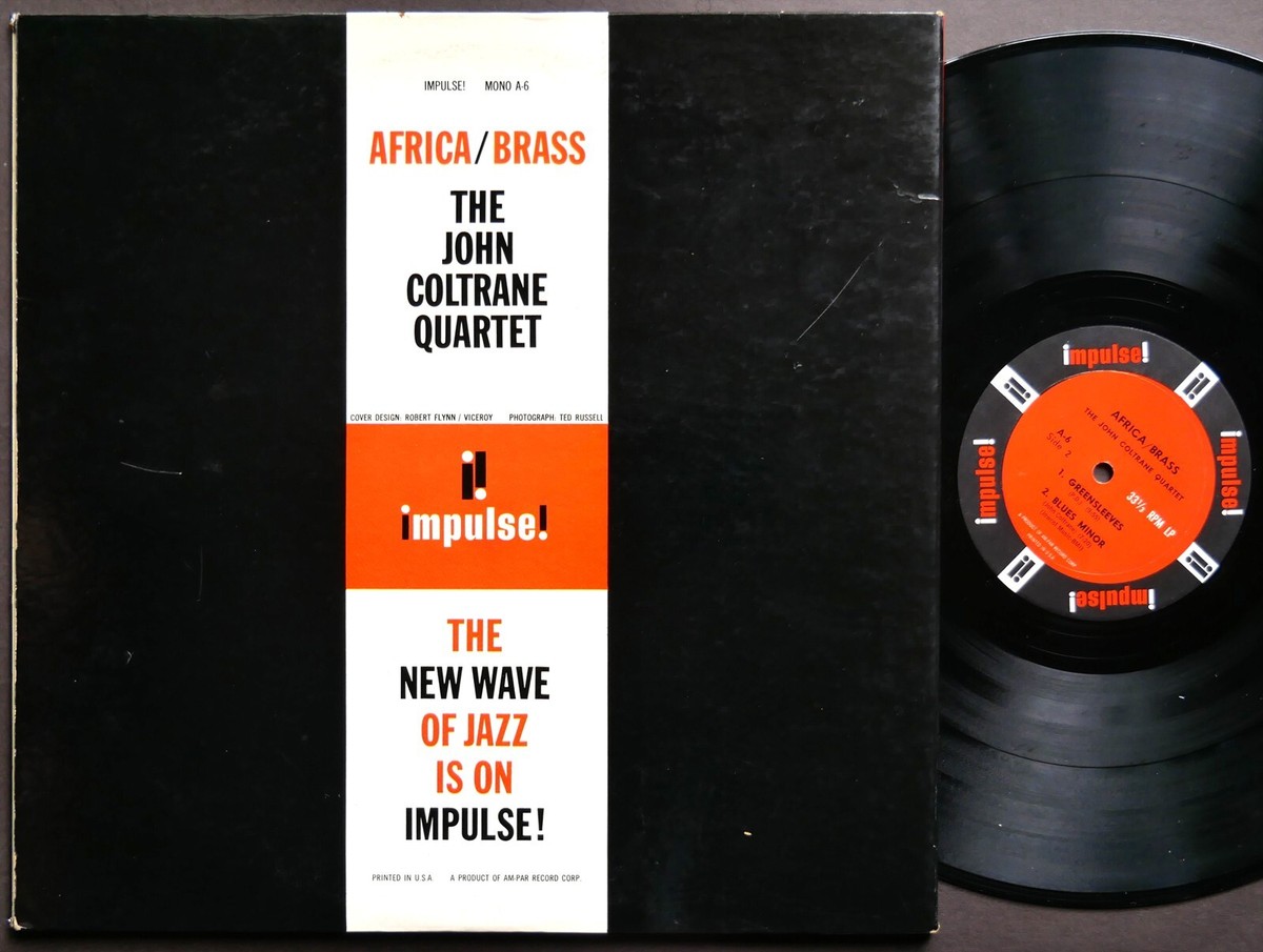 JOHN COLTRANE Quartet Africa/Brass LP IMPULSE! A-6 US 1961
