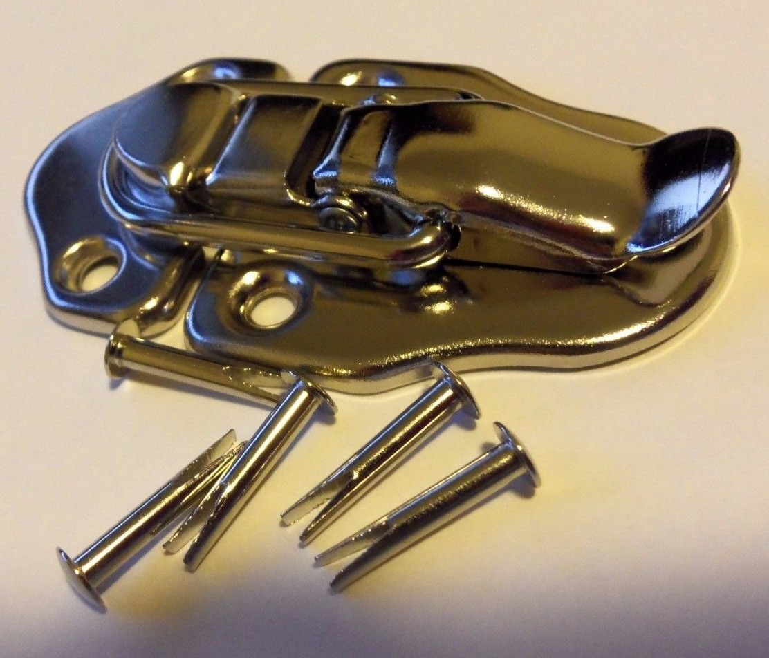 Draw Latch SMALLER Nickel Guitar/Instrument Case Gibson Fender w