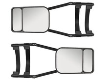 2 X Caravanspiegel Duo Wohnwagenspiegel Spiegel Pkw Universal Aufsetzspiegel C