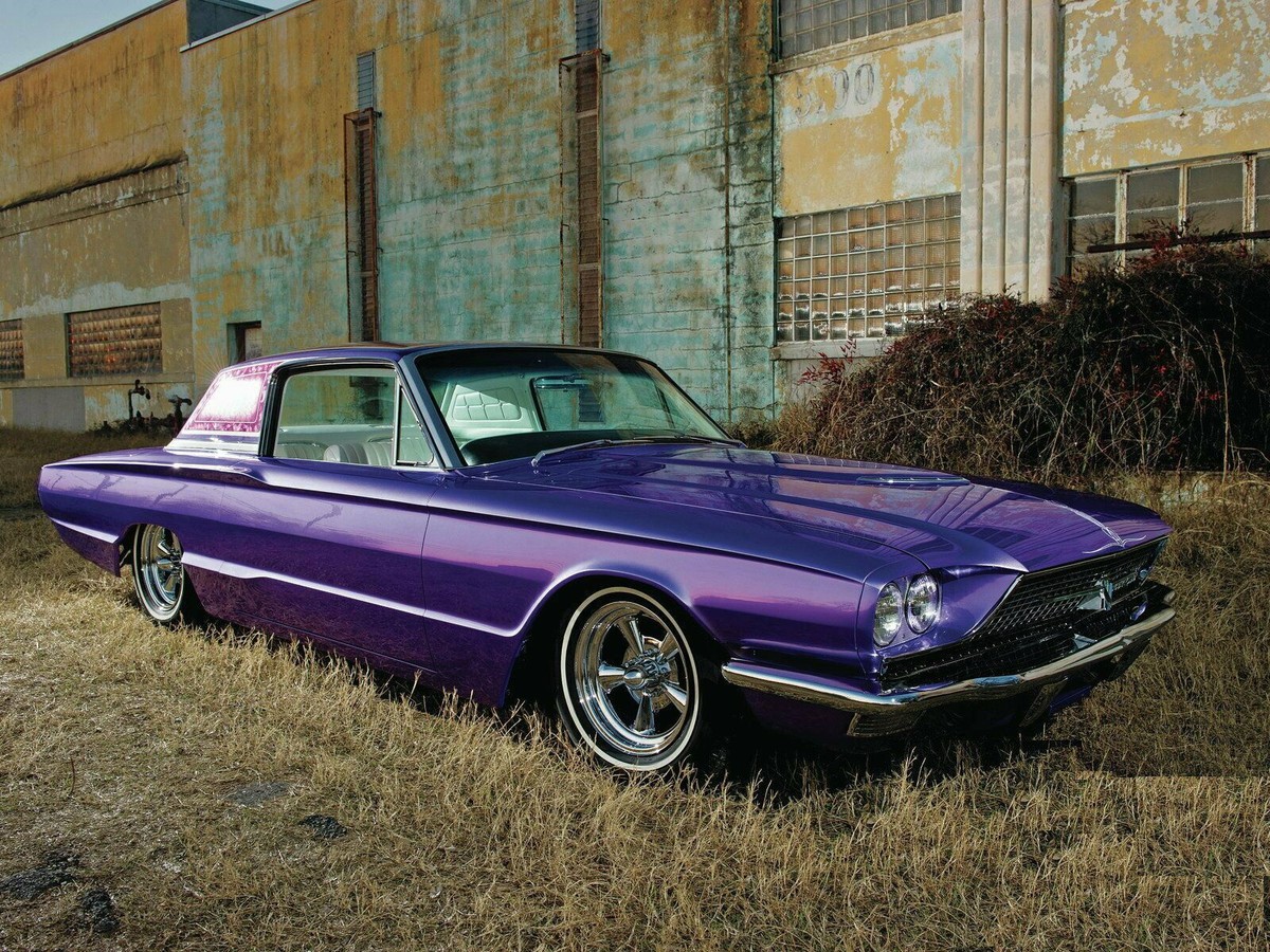 1966 Ford Thunderbird purple- Poster 20x30 | eBay