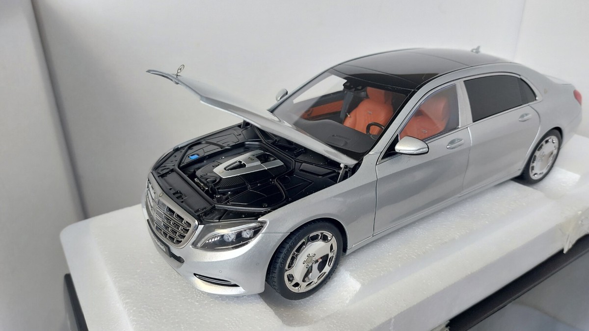 Autoart Mercedes Maybach S Class S600 Silver 1:18 In Box Mint | eBay