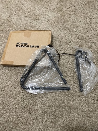 Marlboro Vintage Collection Wrought Iron Triangle Dinner Bell #J-21 - Picture 1 of 3