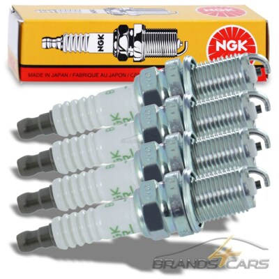 4x NGK ZÜNDKERZE FÜR NISSAN ALMERA 2 TINO MICRA 2 PRIMERA P11