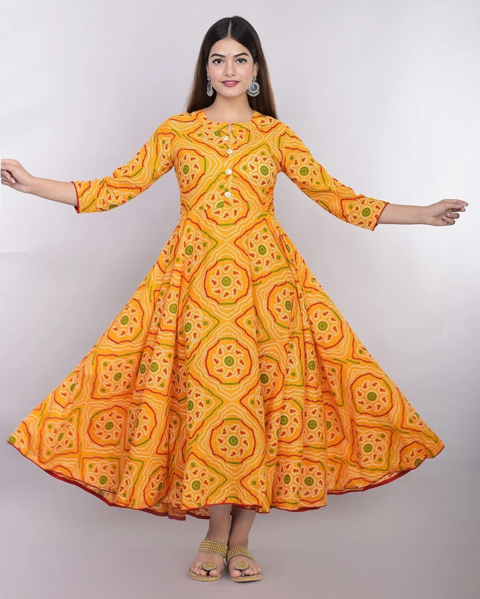 Summer Pure Cotton Printed Kurti (L) #54570 | Buy Cotton Kurti Online