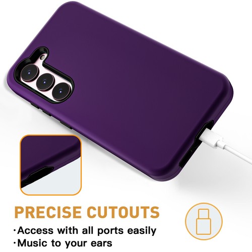 Hybrid Heavy Duty Shockproof Rugged Case Cover For Samsung Galaxy S23 Ultra/S23+ - Picture 3 of 19