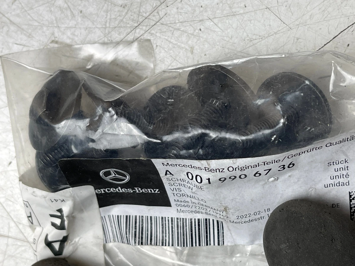 7x Mercedes Benz SCHRAUBE Fender Bolt A0019906736 Neu Original | eBay