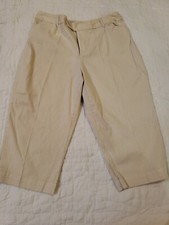 ST. JOHNS BAY Neutral Combo NWT Capri Stretch Pants Size 14